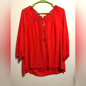 Micheal Kors mid sleeve blouse